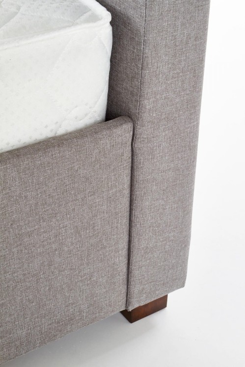 MODENA 140 cm łóżko tapicerowane z szufladami popiel (6p=1szt)