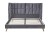 SCANDINO łóżko 160, popielaty (2p=1szt)