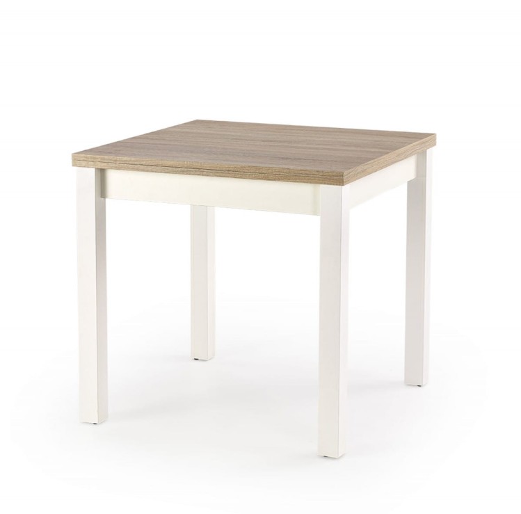 GRACJAN stół kolor dąb sonoma / biały (2p=1szt)