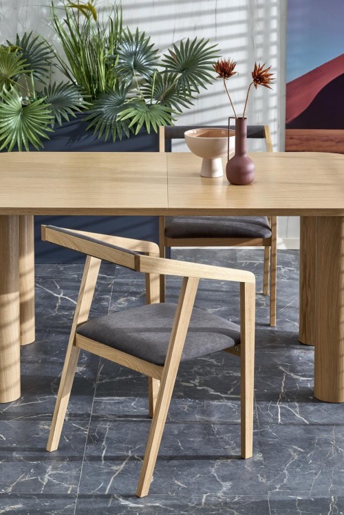 ELEFANTE PROSTOKĄT stół rozkładany 160-240/100 dąb naturalny (2p=1szt)