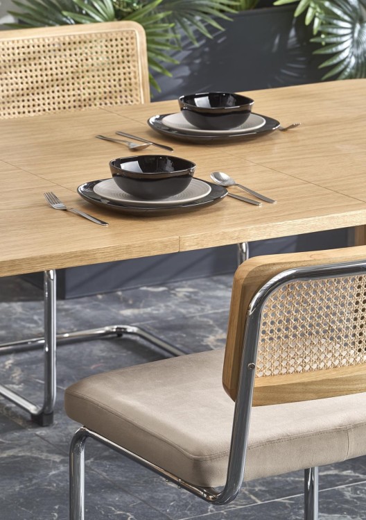 ELEFANTE PROSTOKĄT stół rozkładany 160-240/100 dąb naturalny (2p=1szt)