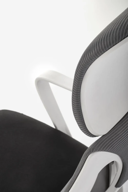 VALDEZ 2 fotel pracowniczy popiel / czarny (1p=1szt)