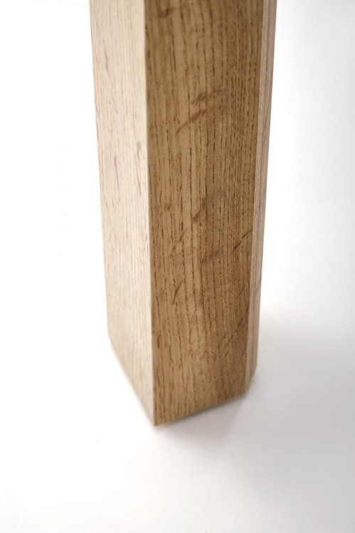 GINO stół rozkładany blat - dąb craft, nogi - dąb craft (1p=1szt)